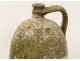 Old oil jar glazed terracotta Centre Auvergne France eighteenth