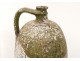 Old oil jar glazed terracotta Centre Auvergne France eighteenth