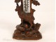 Thermometer carved Black Forest mountain chamois nineteenth century