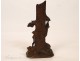 Thermometer carved Black Forest mountain chamois nineteenth century