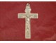 Sterling Silver Cross Christ Sisters St. Jacut Sacred Heart nineteenth century