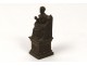 Saint Peter statue sculpture bronze key Throne Paradise nineteenth century