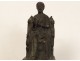 Saint Peter statue sculpture bronze key Throne Paradise nineteenth century