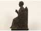 Saint Peter statue sculpture bronze key Throne Paradise nineteenth century
