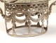 Mustard sterling silver garland crown punch silver mustard pot nineteenth