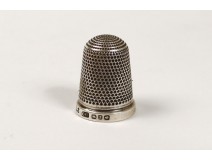 Thimble sterling silver thimble nineteenth century English