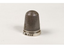 Thimble sterling silver thimble nineteenth century English