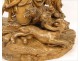 Scupture clay, Bacchus, Women and Cherubim, 19th