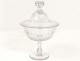 Cut bezel cut crystal Baccarat St. Louis french antique glass 19th