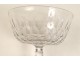 Cut bezel cut crystal Baccarat St. Louis french antique glass 19th