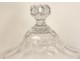 Cut bezel cut crystal Baccarat St. Louis french antique glass 19th