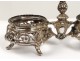 Salt dual solid silver Minerva Goldsmith Bonnescoeur saltcellar nineteenth