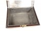 Tea box wood inlaid mother of pearl Asian characters Vietnam nineteenth