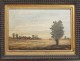 HSP country village landscape painting landscape painting Claude Gardy twentieth