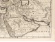 Engraving map world old children Noah Calmet starckman eighteenth