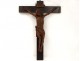 Christ crucifix believe eighteenth century carved oak wood