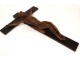 Christ crucifix believe eighteenth century carved oak wood