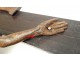 Christ crucifix believe eighteenth century carved oak wood