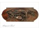 Mahogany sculpture, lobster and crab fishing, 19th
