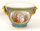 Sevres porcelain pot scene gallant character attribute gardener 19th