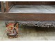 Closed canopy bed Jiazichuang Chinese carved gilt dragons Qing nineteenth