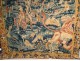 Large Aubusson tapestry hunting scene knights medieval eighteenth birds