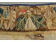 Large Aubusson tapestry hunting scene knights medieval eighteenth birds