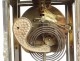 Pendule régulateur angelot flûte coquilles Ansonia clock New-York XIXème