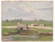HST tableau paysage bords Loire pont rivière campagne painting XIXè siècle