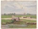 HST tableau paysage bords Loire pont rivière campagne painting XIXè siècle