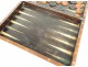 Jeu de jacquet palissandre jetons backgammon trictrac XIXème siècle