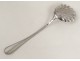 Spoon sprinkle silver monogram crest Old Man nineteenth century