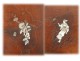 Chinese characters carved wooden office chair flowers nineteenth bird table