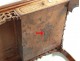 Chinese characters carved wooden office chair flowers nineteenth bird table