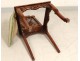 Chinese characters carved wooden office chair flowers nineteenth bird table