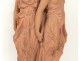 Terracotta Sculpture Three Graces Louvre Henry II monument nineteenth G.Pilon