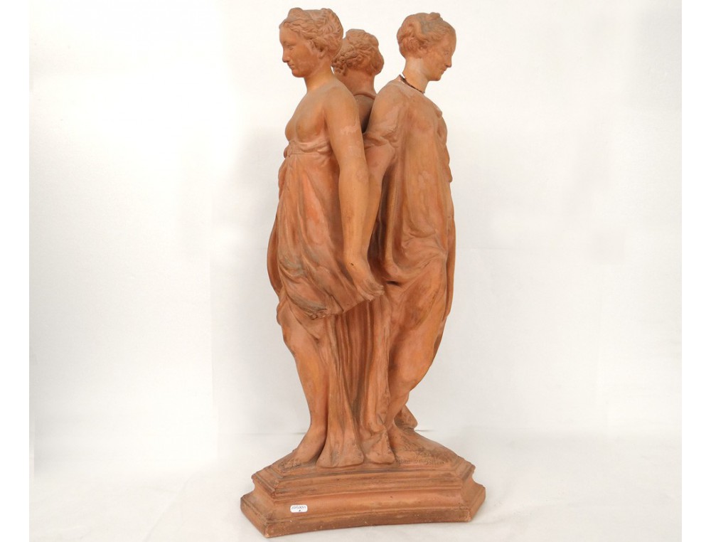 Chromos 19e Et 20e Siècles – Les Trois Grâces – Collection 26 Cm – Comme Neuf