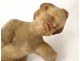 Beautiful golden polychrome wood statue sculpture angel cherub angel XVIII