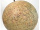 Large world map globe Barbot geographer editor Ikelmer Paris 19th