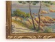 HSC table Blondeau landscape Lavandou France Mediterranean Riviera South 19th