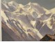 HSP peinture paysage montagne enneigée M.Wibault village Alpes chalets XXè