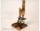 Vion microscope, Optician Paris, 19th