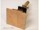 Vion microscope, Optician Paris, 19th
