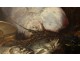 HST still life stripe fish lobster shells Eugene Claude 164x131cm 19th