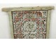 Fenêtre marocaine grille fer forgé bois peint Maroc Maghreb Atlas déco XXè