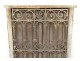Moroccan wrought iron grille painted wood window Maghreb Morocco Atlas Deco XXth