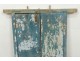 Fenêtre marocaine grille fer forgé bois peint Maroc Maghreb Atlas déco XXè