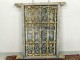 Fenêtre marocaine grille fer forgé bois peint Maroc Maghreb Atlas déco XXè