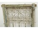 Grid Moroccan painted wood window wrought iron decor Atlas Morocco Maghreb XXth