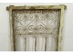 Grid Moroccan painted wood window wrought iron decor Atlas Morocco Maghreb XXth